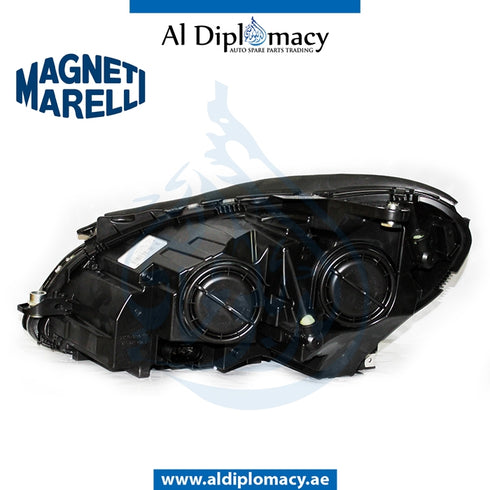 Right Headlight, Normal, SILVER 710301270206 for Mercedes-Benz C Class W204 (2007-2015) models